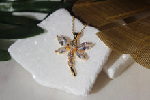 Load image into Gallery viewer, ICY DRAGONFLY NECKLACE
