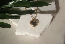 Load image into Gallery viewer, PAVE HEART NECKLACE - GOLD FILLED

