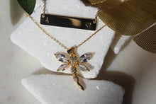 Load image into Gallery viewer, ICY DRAGONFLY NECKLACE
