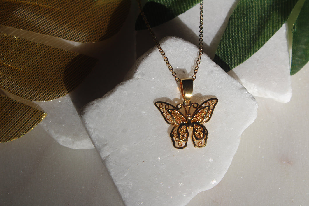 Enchanted Butterfly Necklace